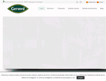 Tablet Screenshot of jardineriagerverd.com